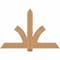 Ekena Millwork Redmond Smooth Timber Gable Bracket, Western Red Cedar, 60"W x 40"H x 5 1/2"D x 5 1/2"F, 16/12 Pitch GBW060X40X0606RED00SWR - alternate 1